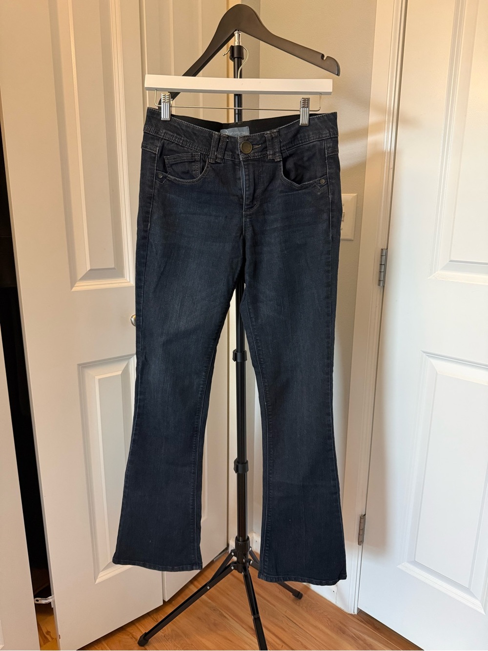 Wit & Wisdom Women's Dark Wash Bootcut Jeans